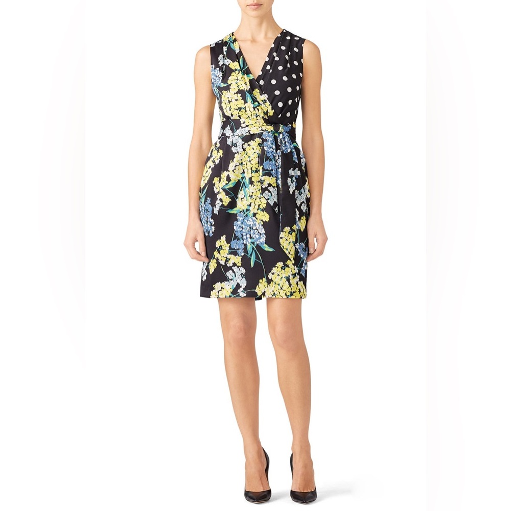 Slate & Willow Mixed Print Dress
